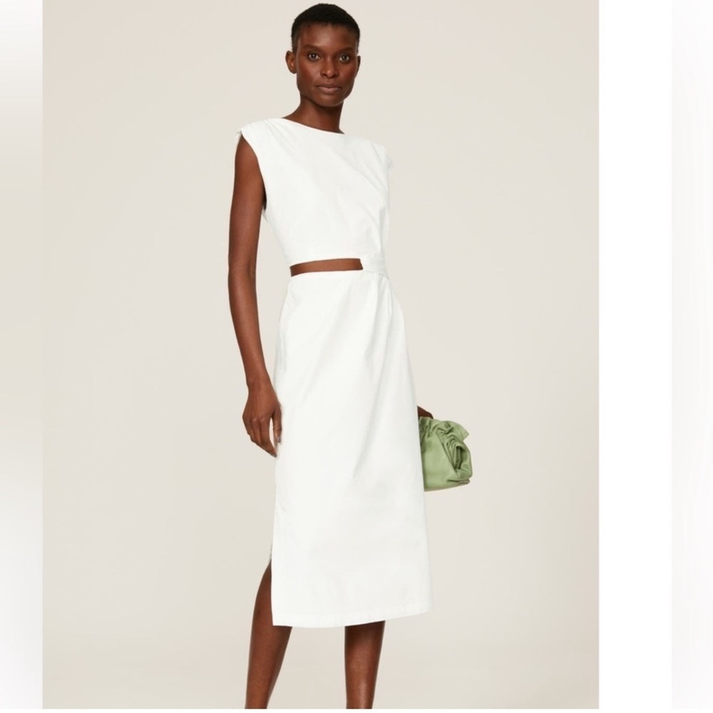 Love, Whit by Whitney Port White Cut Out Sheath